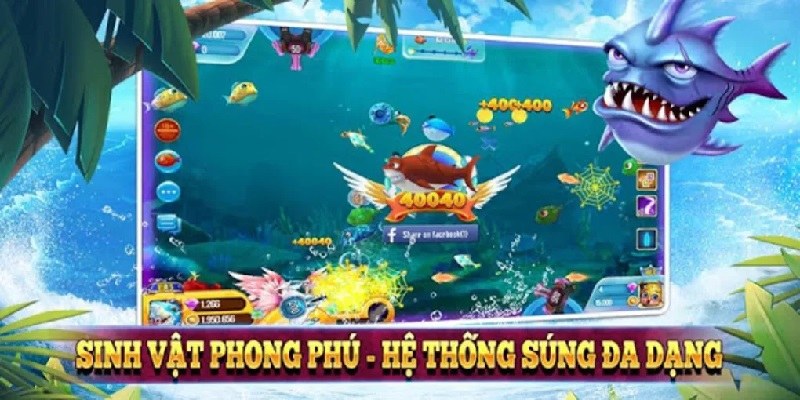 Sinh vật phong phú - hệ thống súng đa dạng